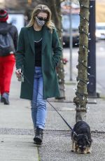 LILI REINHART Out with Her Dog Milo in Vancouver 12/13/2020