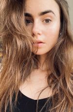 LILY COLLINS at a Gym - Instagram Photos 12/23/2020