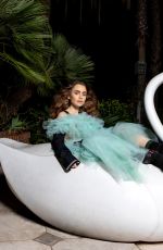 LILY COLLINS for Instyle Magazine, December 2020 Issue