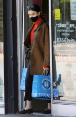 LILY COLLINS Leaves Pet Store in West Hollywood 12/17/2020