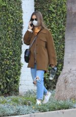 LILY COLLINS Out and About in Beverly Hills 12/08/2020