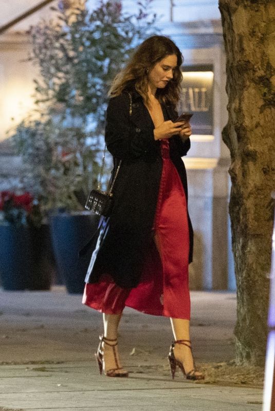 LILY JAMES Night Out in London 07/06/2020