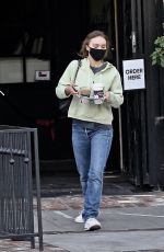 LILY-ROSE DEPP Out Shopping on Melrose Place in Hollywood 12/17/2020
