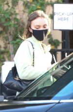 LILY-ROSE DEPP Out Shopping on Melrose Place in Hollywood 12/17/2020