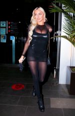 LINDSEY PELAS at BOA Steakhouse in West Hollywood 12/27/2020