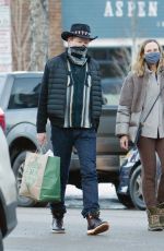 LIZA POWEL Out Shopping in Aspen 12/26/2020
