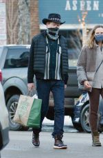 LIZA POWEL Out Shopping in Aspen 12/26/2020