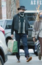 LIZA POWEL Out Shopping in Aspen 12/26/2020