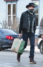 LIZA POWEL Out Shopping in Aspen 12/26/2020