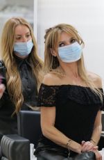 LIZZIE CUNDY at R.H. Salon in Knightsbridge 12/07/2020