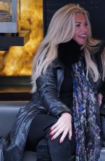 LIZZIE CUNDY Out with CLAIRE CAUDWELL in Knightsbridge 12/14/2020