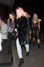 LOTTIE MOSS Arrives at Xier Restaurant in London 12/12/2020