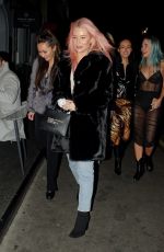 LOTTIE MOSS Arrives at Xier Restaurant in London 12/12/2020