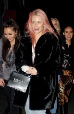 LOTTIE MOSS Arrives at Xier Restaurant in London 12/12/2020