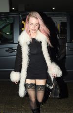 LOTTIE MOSS Leaves Ivy Chelsea Garden in London 12/02/2020