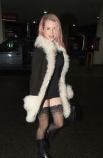 LOTTIE MOSS Leaves Ivy Chelsea Garden in London 12/02/2020