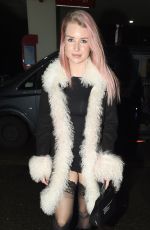 LOTTIE MOSS Leaves Ivy Chelsea Garden in London 12/02/2020