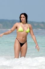 LOURDES LEON in Bikini at a Beach in Tulum 12/01/2020