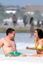LOURDES LEON in Bikini at a Beach in Tulum 12/01/2020