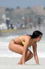 LOURDES LEON in Bikini at a Beach in Tulum 12/01/2020