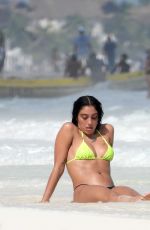 LOURDES LEON in Bikini at a Beach in Tulum 12/01/2020