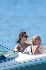 LUCY and TIFFANY WATSON at a Boat in Barbados 12/26/2020