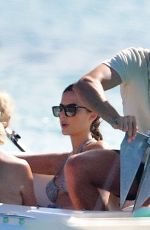 LUCY and TIFFANY WATSON at a Boat in Barbados 12/26/2020