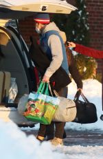 LUCY HALE Leaves Her Hotel in New York 12/20/2020