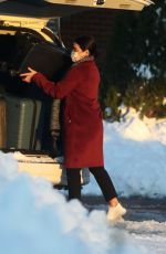LUCY HALE Leaves Her Hotel in New York 12/20/2020