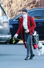 LUCY HALE Out with Her Dog in New York 12/06/2020