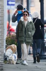 LUCY HALE Out with Her Dog in New York 12/13/2020