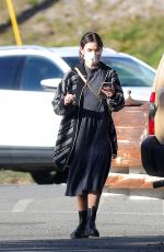 LUCY HALE Shopping at a Vintage Store in New York 12/10/2020
