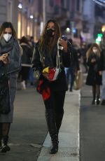 MADALINA GHENEA Out and About in Milan 12/13/2020