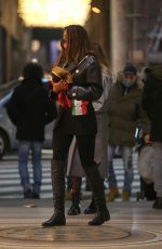 MADALINA GHENEA Out and About in Milan 12/13/2020
