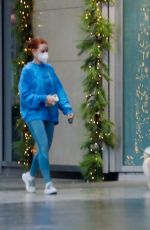 MADELAINE PETSCH Out with Her Dog in Vancouver 12/13/2020