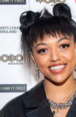 MAHALIA at 2020 MOBO Awards in London 12/09/2020