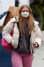 MAISIE SMITH Leaves Strictly Come Dancing Rehearsals in London 12/02/2020