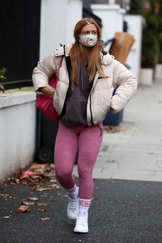 MAISIE SMITH Leaves Strictly Come Dancing Rehearsals in London 12/02/2020