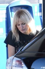 MALIN AKERMAN at a Gas Station in Los Feliz 12/20/2020
