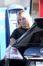 MALIN AKERMAN at a Gas Station in Los Feliz 12/20/2020