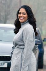 MALIN ANDERSON Out and About in London 12/02/2020