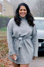 MALIN ANDERSON Out and About in London 12/02/2020