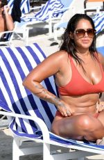 MALIN ANDERSSON in Bikini at a Beach in Dubai 12/15/2020