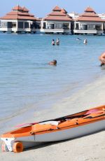 MALIN ANDERSSON in Bikini at a Beach in Dubai 12/15/2020