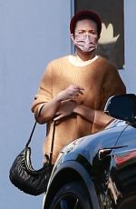 MANDY MOORE in Ripped Denim Out in Los Angeles 12/02/2020