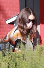 MANDY MOORE Leaves Her Acupuncture Clinic in Los Angeles 12/18/2020