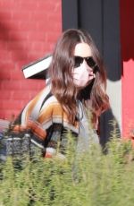 MANDY MOORE Leaves Her Acupuncture Clinic in Los Angeles 12/18/2020