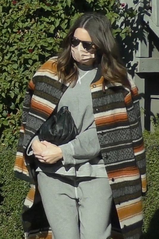 MANDY MOORE Leaves Her Acupuncture Clinic in Los Angeles 12/18/2020