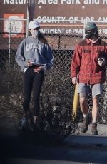MARGARET QUALLEY and Shia LaBeouf Out Hiking in Pasadena 12/22/2020