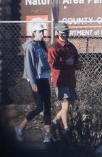 MARGARET QUALLEY and Shia LaBeouf Out Hiking in Pasadena 12/22/2020